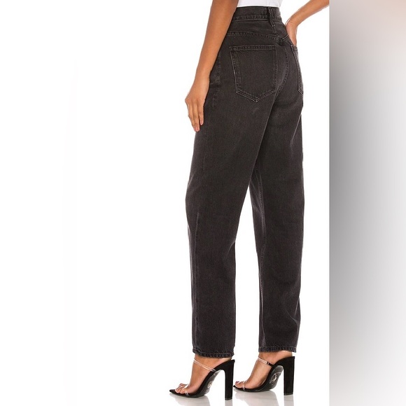 Agolde Criss Cross Straight Leg Jeans - Picture 3 of 10